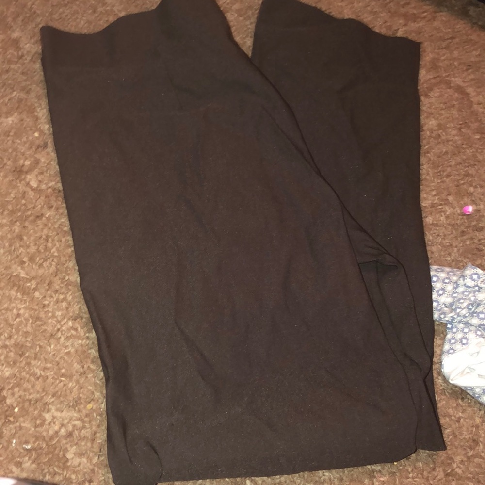 Brown dress pants